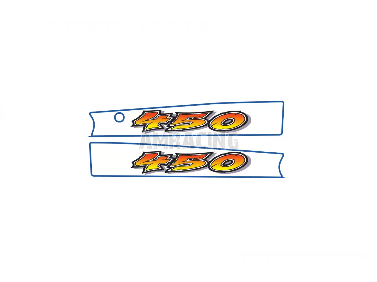 KIT DE ADHESIVOS PARA EL BASCULANTE 450 MY23 EDICIÓN ROSA DE 1993